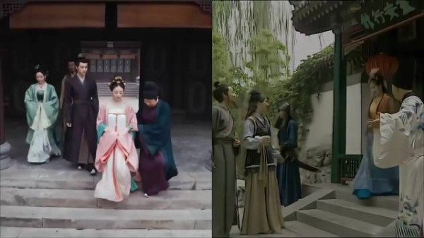 同样是公主回宫这场戏,新旧两版《上错花轿嫁对郎》的差距,真不是一星半点