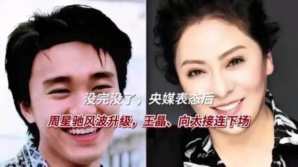 没完没了，央媒表态后，周星驰风波升级，王晶、向太接连下场
