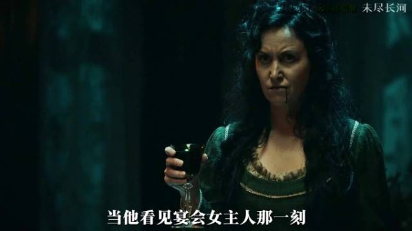 画家寄来怪画,怪物活现控制持刀自刺