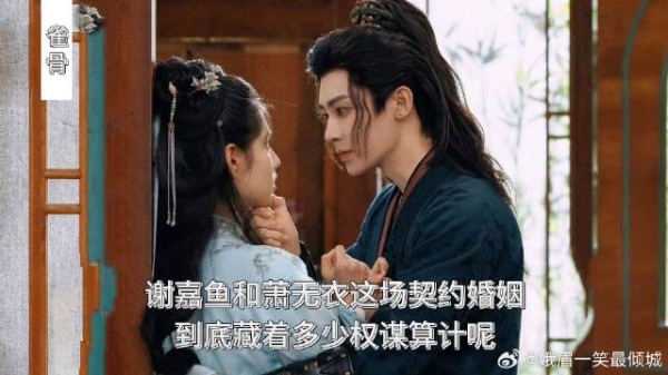 《雀骨》谢嘉鱼和萧无衣这场契约婚姻,到底藏着多少权谋算计呢