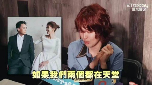 曾沛慈在对岸都会主动讲起另一半，自然而然流露出来幸福的模样