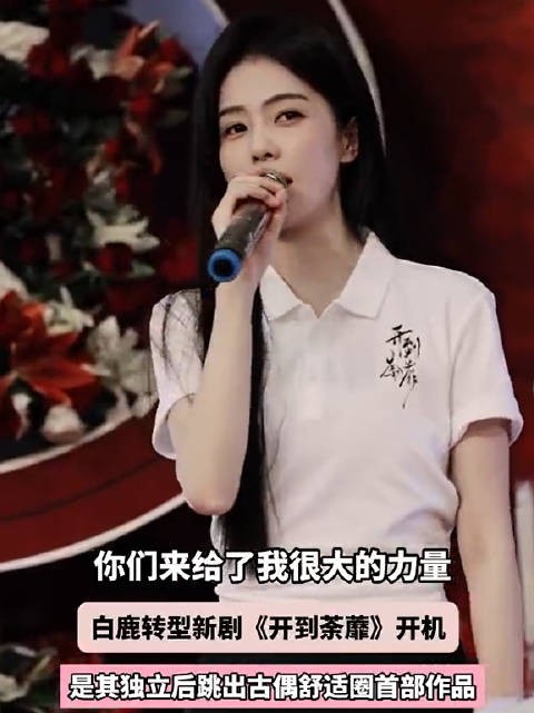 白鹿独立后跳出古偶舒适圈