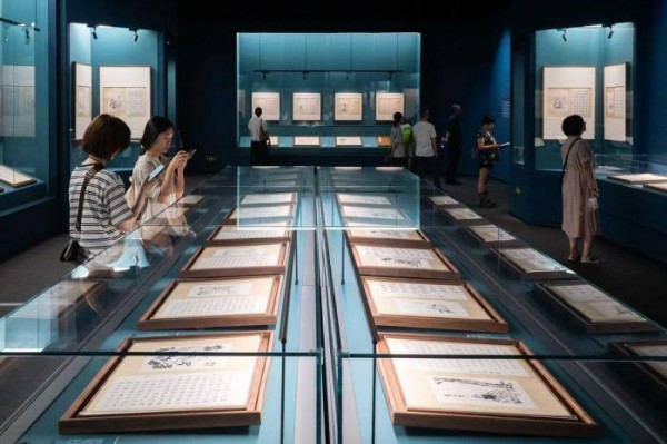 观展|国家画院举办“丰子恺《护生画集》艺术研究展”