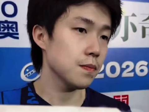 王楚钦自嘲被岁月摧残，坦言领军重担如履薄冰