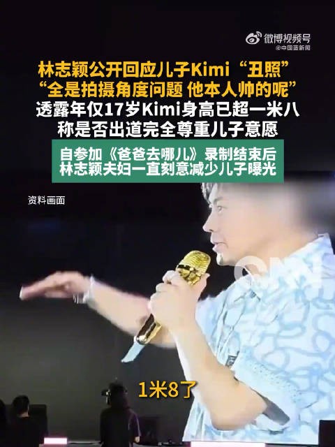 林志颖回应Kimi丑照