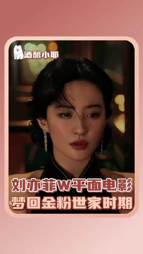终于在刘亦菲身上注意到了这泼天的大珠宝！刘亦菲浮城如戏台W平面电影