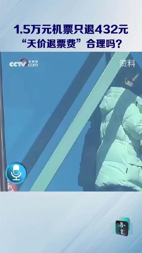 天价机票退票费是否合理