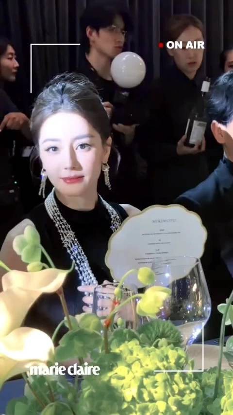 迪丽热巴御木本晚宴整理