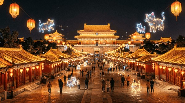 北京中轴线沉浸式夜游与文旅数字科技
