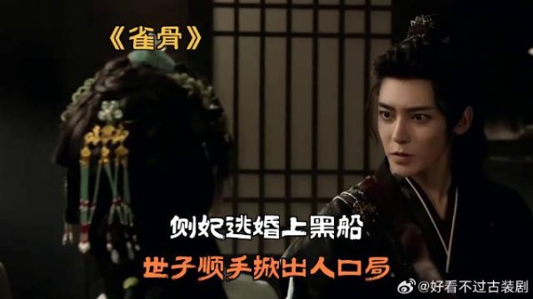 《雀骨》侧妃逃婚上黑船，世子顺手掀出人口局
