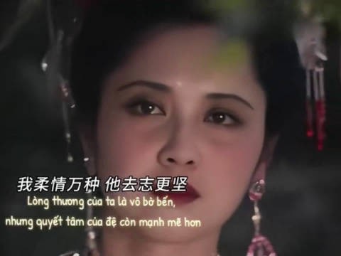 1987年齐天乐晚会上，女儿国国王朱琳还在和唐僧的剧情里走不出来