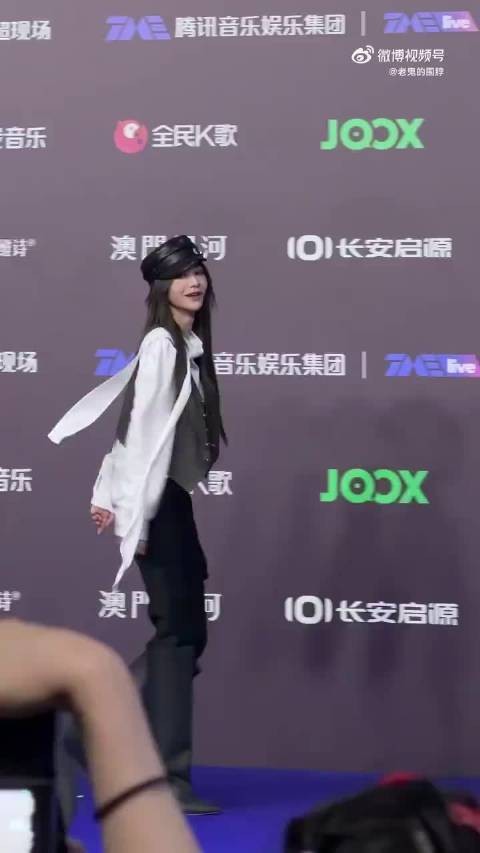 袁一琦亮相TMEA，利落造型精神面貌佳
