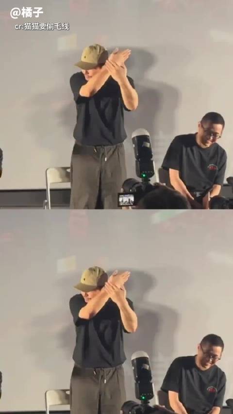 沈腾成都路演凌晨吃串串，被粉丝喊爸送纸巾