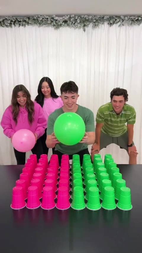 留到最后的颜色获胜！男生VS女生