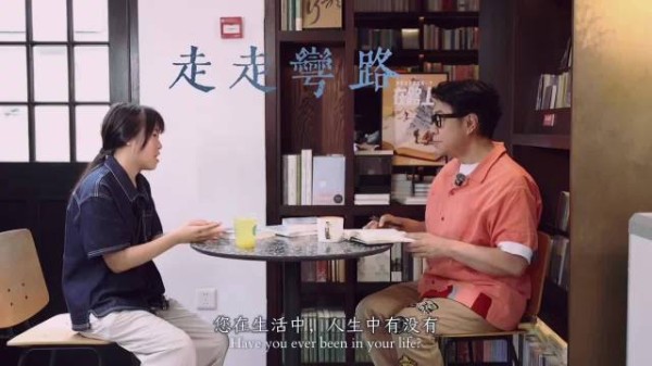 蔡康永说自己之前花费很多时间精力申请到了一个学习拍电影的学校…