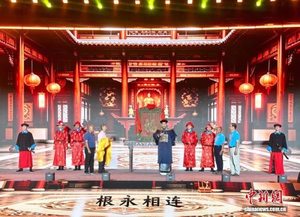以武会友 闽台甘国宝武术文化周在福建屏南举办