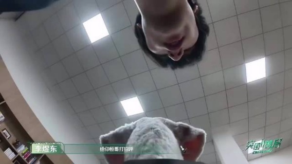 突突的第一视角视频, 跟着它看陈奕恒练舞、和李煜东互动, 全程软乎乎的
