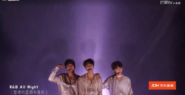 唐九洲、满江、邵子恒《R&B all night》舞台,帅是挺帅的,唱的也还行
