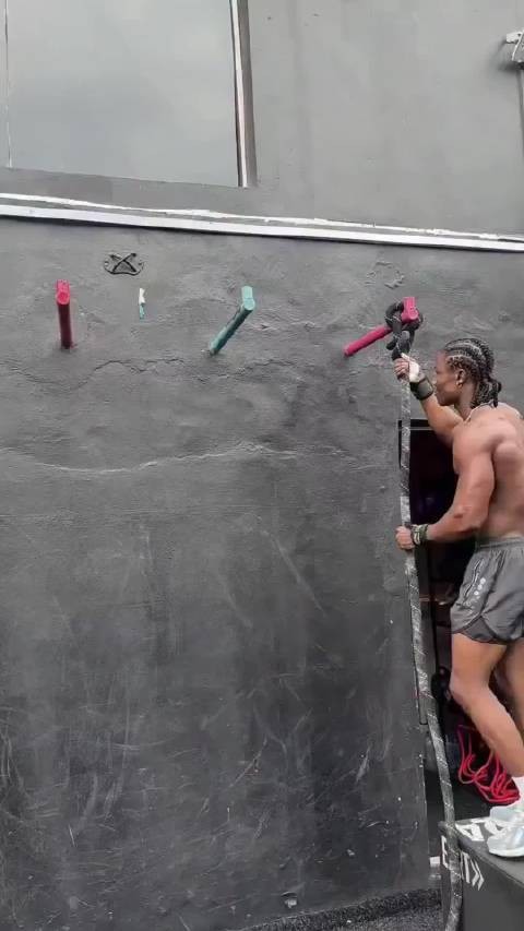 “建身新玩法，这臂力惊人”