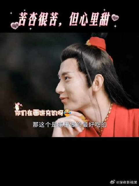 你的表情告诉我，苦杏真是又酸又苦，但是因为有璇玑你的心里很甜