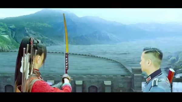 女孩练习箭术,无意中发现消灭鬼子的好办法!