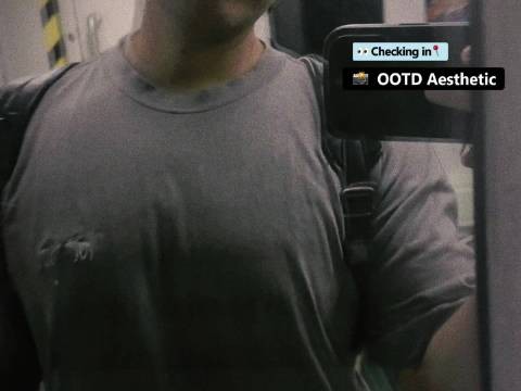 OOTD Aesthetic｜周3️⃣练了背 我对人生很失望.