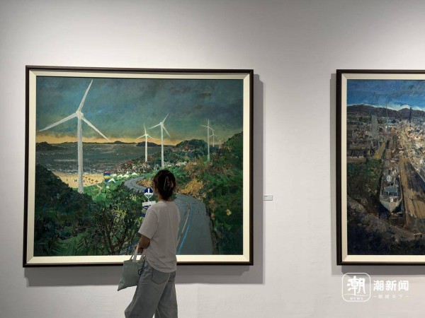 60多位画家画了150幅浙江海岸线作品,画展秒变追星现场