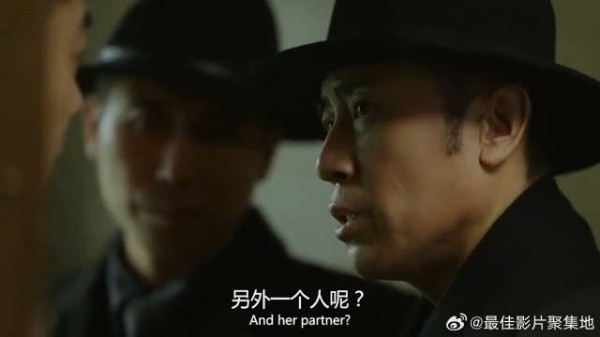 地下党和特务的角逐，短短几分钟，眼神交流全是心眼