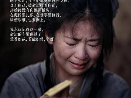 兰香，自此泪落低处，你攀高枝