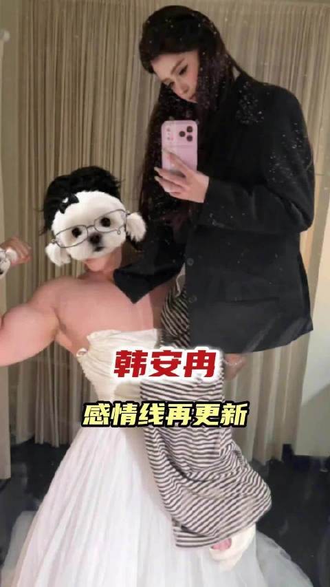 韩安冉的感情进度条比我刷短视频还快