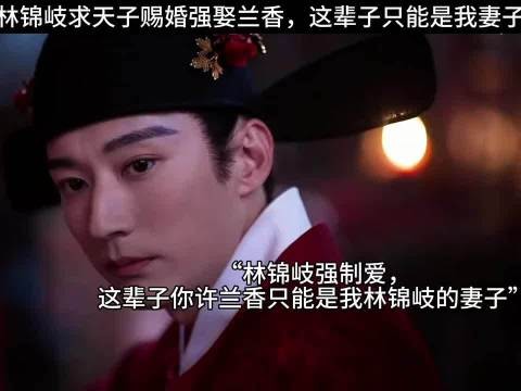 林锦岐求天子赐婚强娶兰香,这辈子只能是我妻子