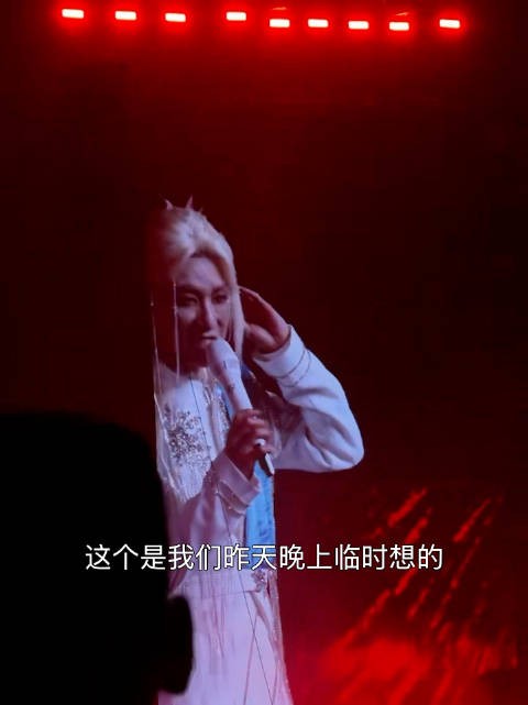 华晨宇彩排临时外卖下单9.9元精灵耳，造型师加工适配