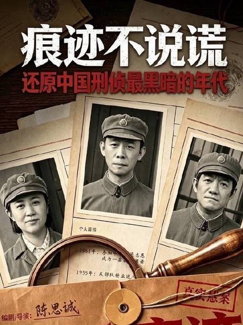 真相从不沉默，揭开中国刑侦史上至暗岁月的帷幕！《神探之痕迹》锁定国庆档期