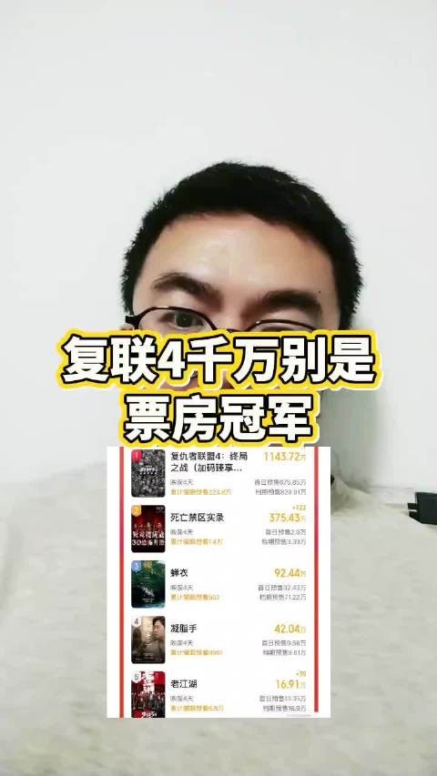 倘若《复仇者联盟4》登顶中秋国庆档票房榜首