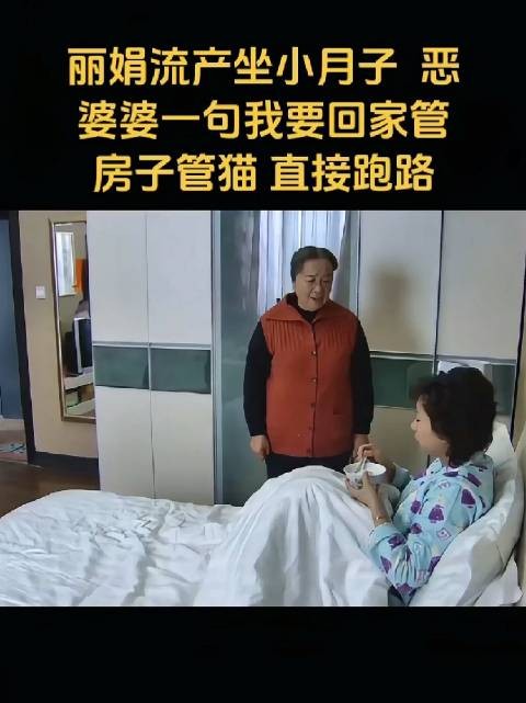 儿媳流产坐小月子，婆婆以“回家管房子和猫”为由，直接跑路