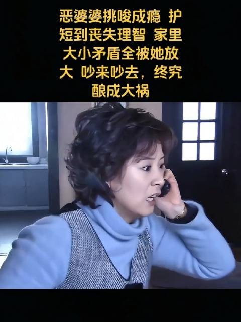婆婆护短激化矛盾，致儿子儿媳关系破裂引发后果