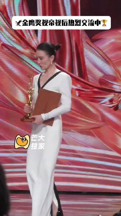于和伟宋佳同框聊天表情好生动 聊的一定是下一届拿哪部剧再冲金鹰！