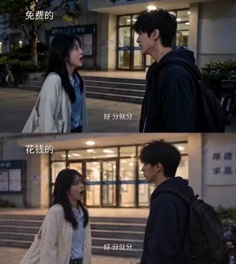 免费的Ai对比花钱的AI 能看出来区别在哪里吗