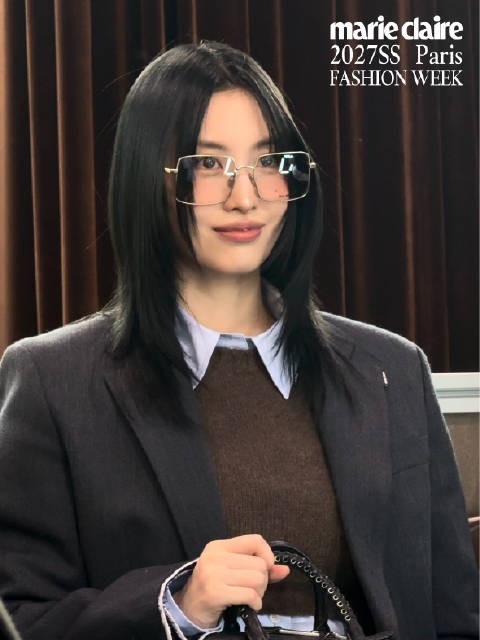 Momo高智造型搭配Miu Miu，嘉人现场解锁新形象