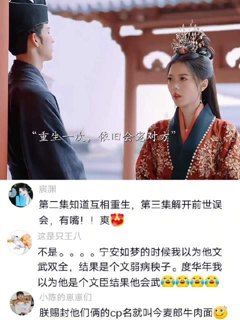 《度华年》:男女主都是重生之人,两人八百个心眼子,但再来一次依然独宠对方
