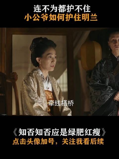 还不如如兰,如兰都为丫鬟挡板子,小公爷太懦弱了