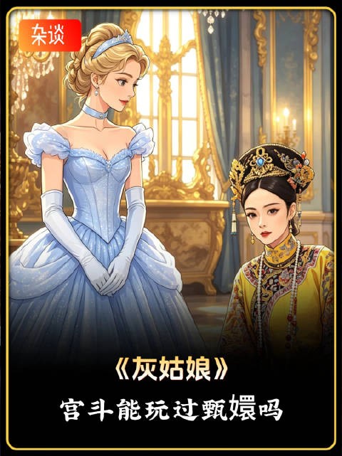 灰姑娘要是进宫当妃子，宫斗能玩过甄嬛吗？