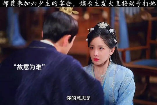 郝葭参加完六少主宴会回来，被嫡长主打了