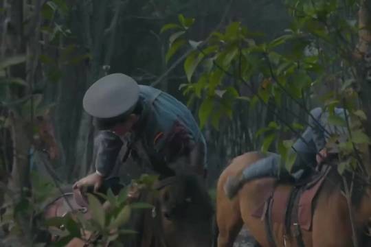 一边看一边抹眼泪，他们都在盼着打完仗回家，可惜没能等到黎明