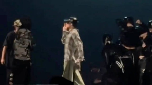 檀健次美好奇妙夜《Drop》彩排侧面视角