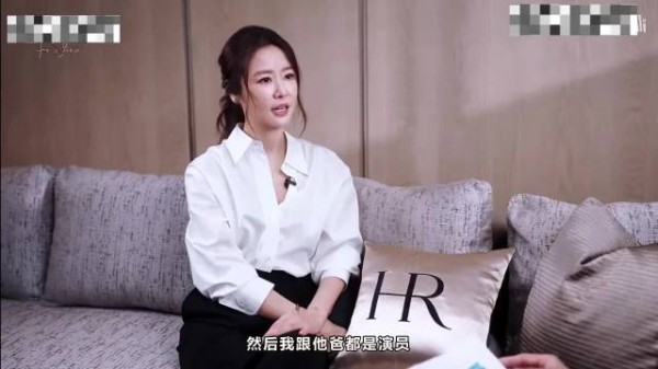 采访林心如:我和霍建华都是演员,以后不会让女儿进入娱乐圈!