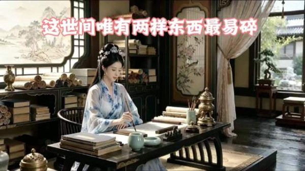这世间唯有两样东西最易碎， 也唯有两样东西最该被原谅