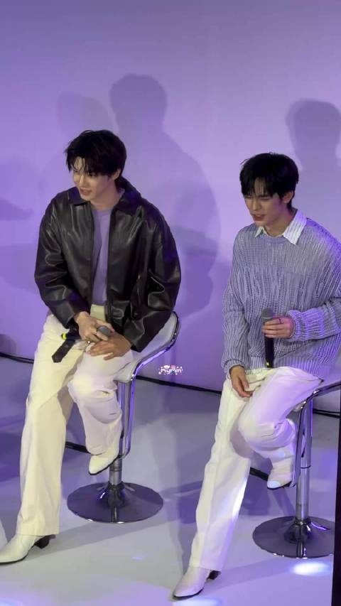 Pip说Tee前天去拔智齿了,拔完之后还接着去排练 Cr. Logo